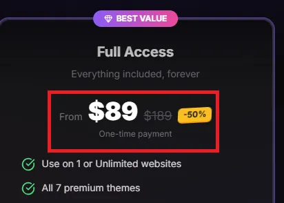 Wp script offer